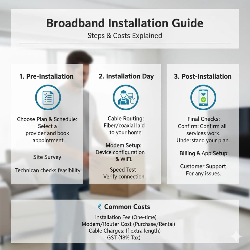 Broadband Installation Guide: Steps & Costs Explained